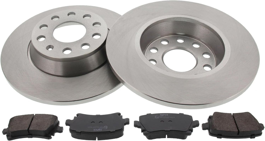 Mapco 47841 Bremsensatz Bremsscheiben mit Bremsbeläge Hinterachse