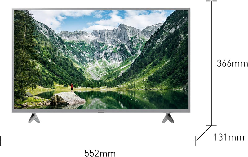 Panasonic TX-24LSW504 60 cm LED Fernseher (24 Zoll, HD Bright Panel, Media Player, HDMI, USB, Smart