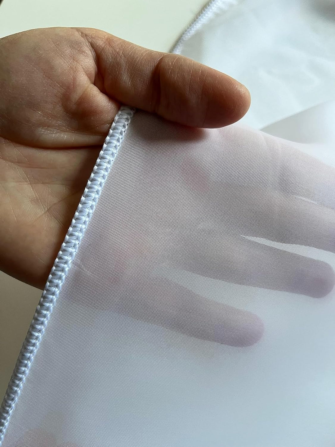 NATUR FUTURE Gardinen Vorhang Store Webstore halbtransparent mit Kräuselband und Bleibandabschluss W