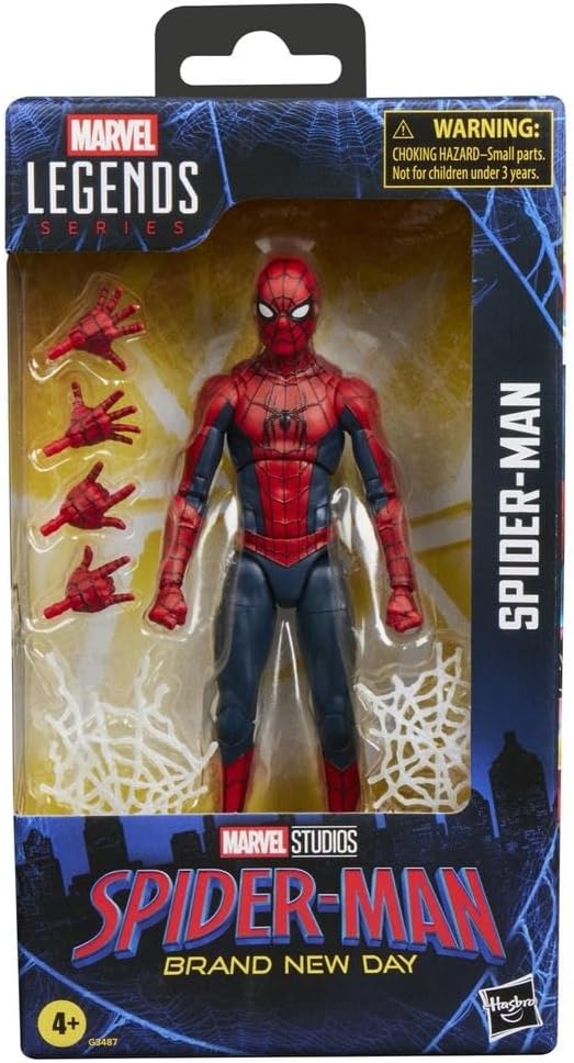Marvel Legends Series Spider-Man, Spider-Man: Brand New Day Action-Figurenset zum Sammeln (15 cm)