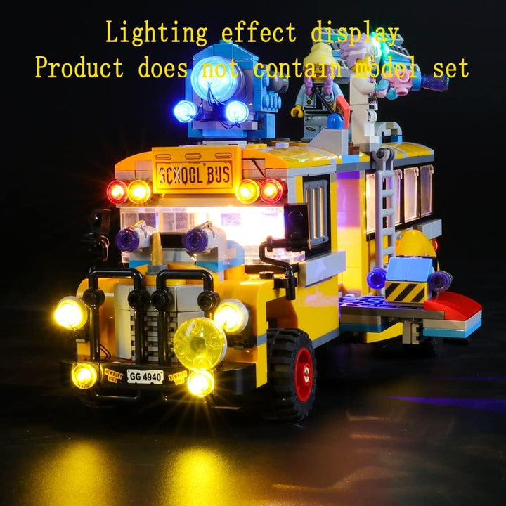 GEAMENT Licht-Set Kompatibel mit Lego Paranormaler Abfang-Bus 3000 (Paranormal Intercept Bus 3000) -