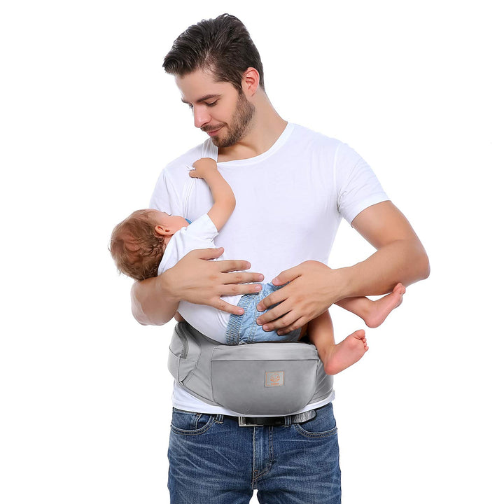 GAGAKU Baby Hüftsitz Leichte Taille Hocker 4 Tragepositionen für Kinder 0-36 Monate Neugeborenes - G