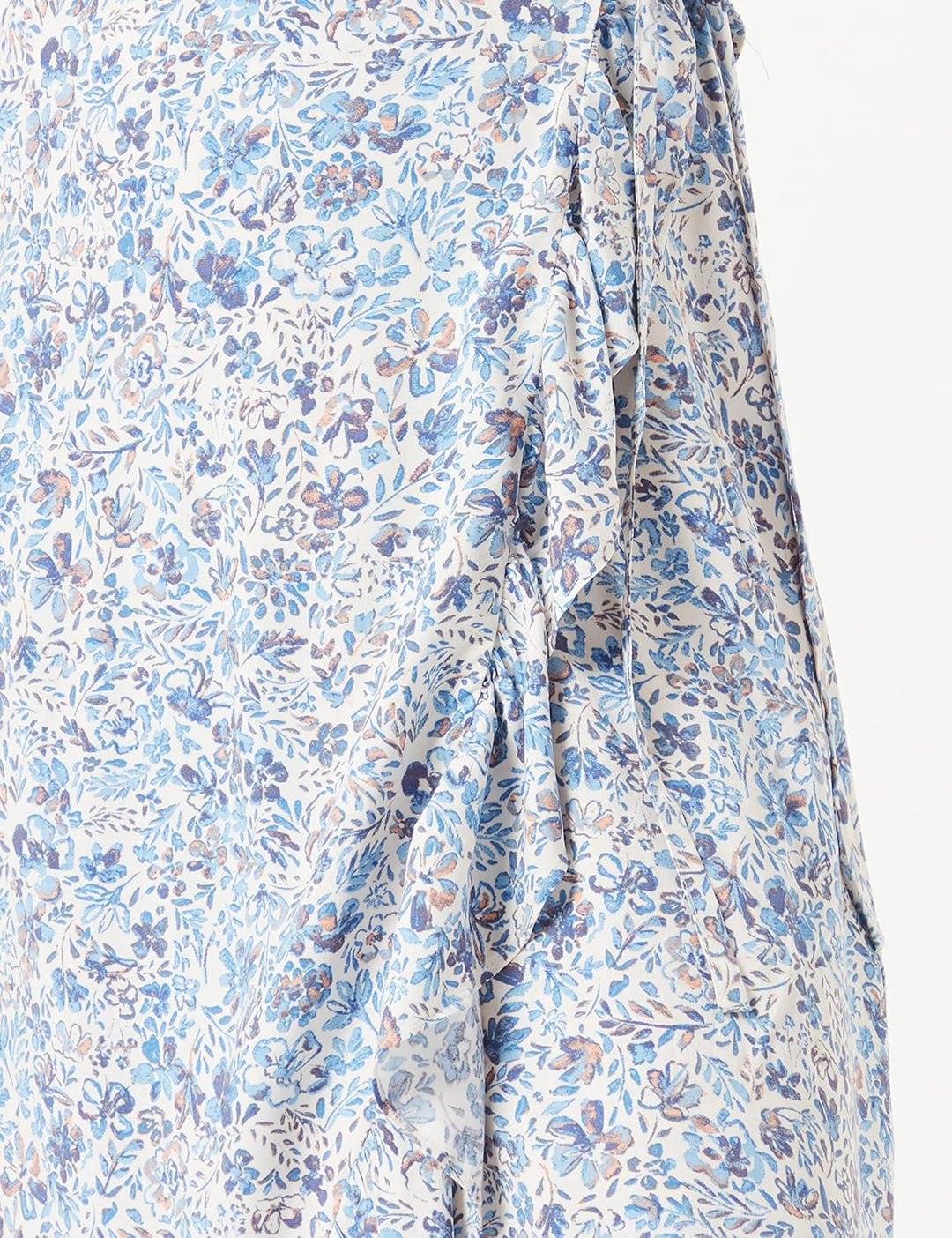 Part Two Damen Clairepw Dr Feminine Silhouette Kleid 36 Blau Bemalte Blume, 36 Blau Bemalte Blume