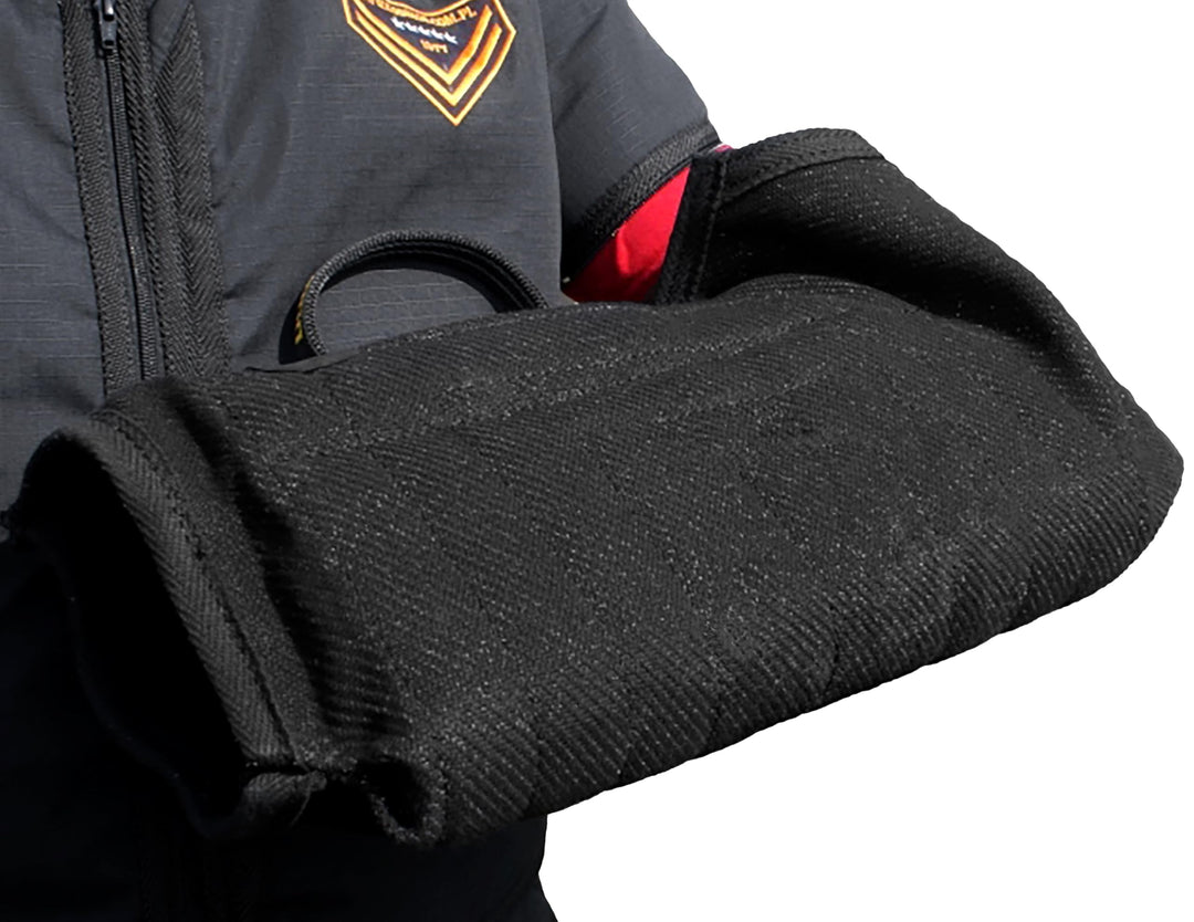 Dingo Gear Schutzärm Garda Universal Schutz für das Hundetraining IGP, K9 Nylcot Schwarz S00540, Nyl