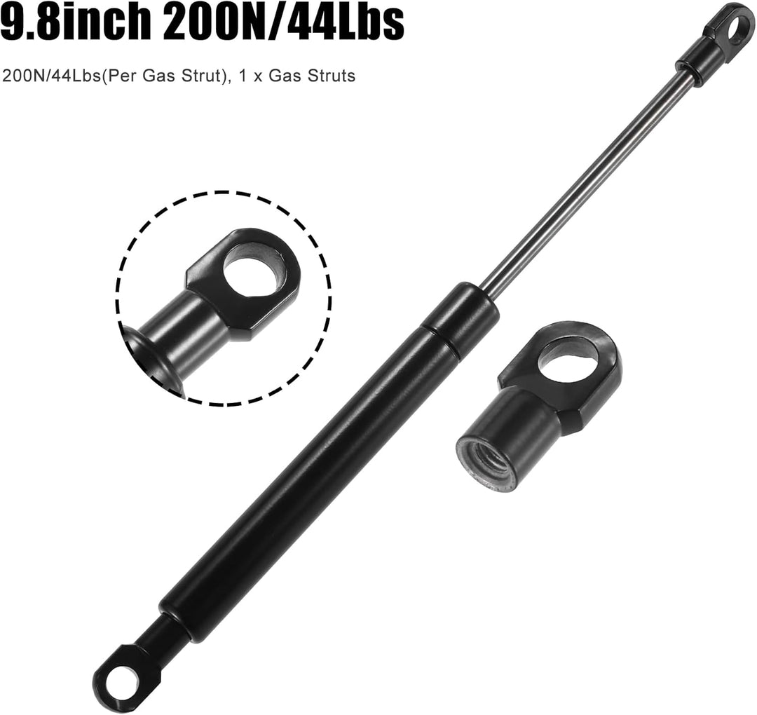 QUARKZMAN Universal Gasdruckfeder 200N Gasdruckdämpfer 250mm Gasfeder Heckklappe Möbel für Küchenmöb