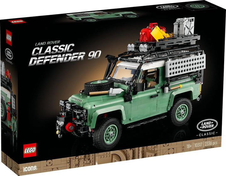 Lego 2er Set: 10317 Klassischer Land Rover Defender 90 & 30644 Oldtimer Polybag