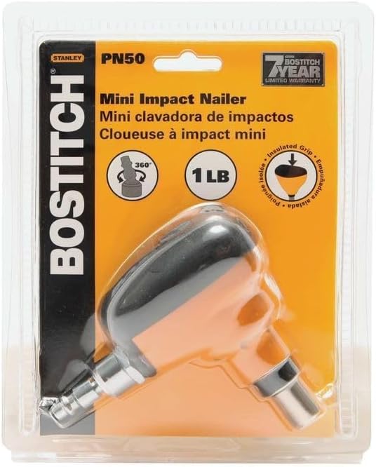 Mini Impact Palm Nailer, 360-Degree Swivel -PN50