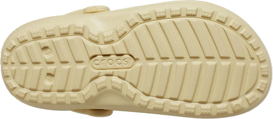 Crocs Unisex Classic Lined Clogs 36/37 EU Sesame, 36/37 EU Sesame
