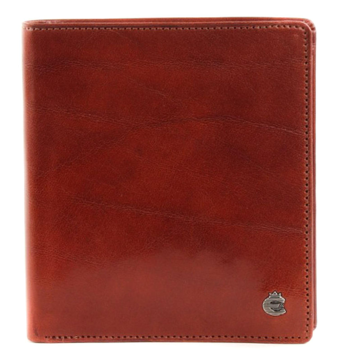 Esquire Toscana Geldbörse III Leder 11 cm Braun, Braun