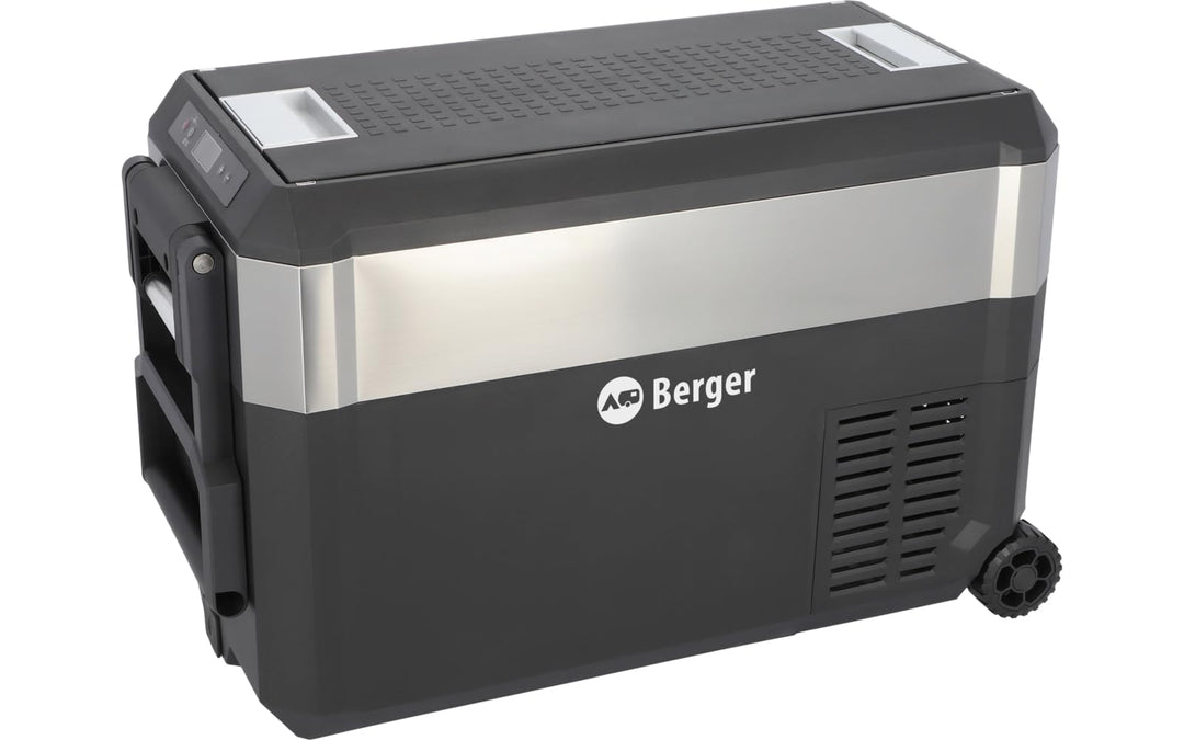 BERGER Tragbare Kompressor Kühlbox RMC 40 Liter | Elektrische Kühlbox ideal für Camping mit Elektron