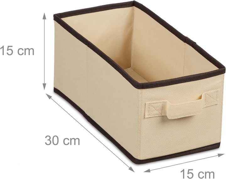 Relaxdays Hängeregal Kleiderschrank, 7 Fächer, Stoff, H x B x T: 106 x 16,5 x 31 cm, 2 Schübe, Kleid