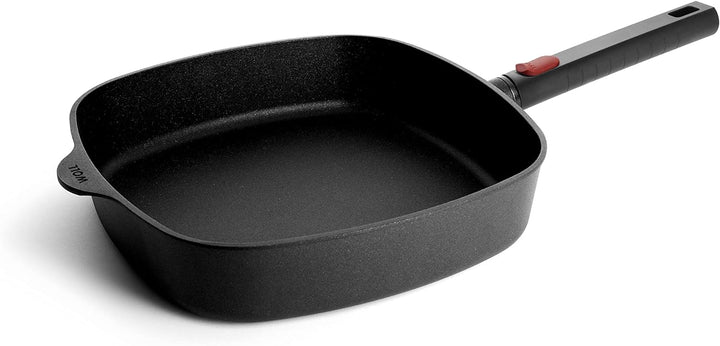 Woll Diamond Logic XR Gusspfanne, viereckig - Induktiv -, 28 cm x 28 cm, 6.5 cm hoch, mit abnehmbare