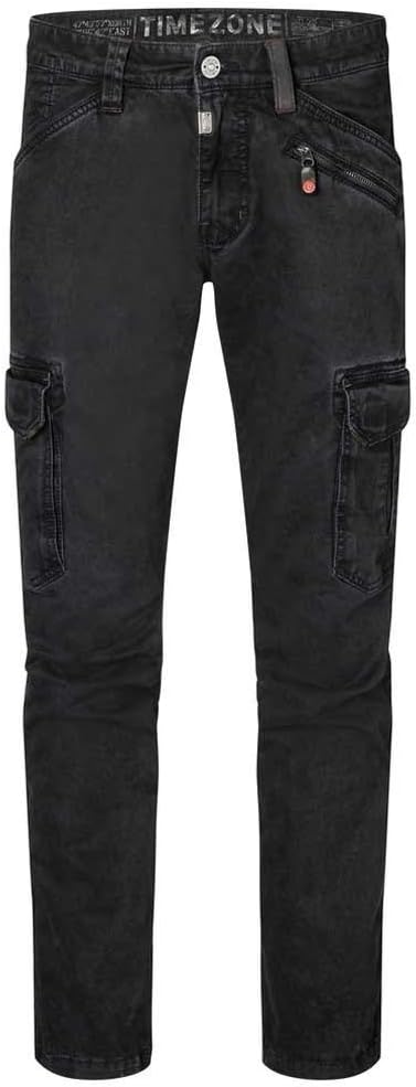 Timezone Herren Regular BenTZ 30W / 34L Schwarz (Caviar Black 9151), 30W / 34L Schwarz (Caviar Black