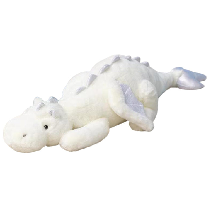 Ausgestopfter Drache, Drache-Stofftier, 43-Zoll-niedlicher Cartoon-Plüsch mit Flügel, weiches, beque