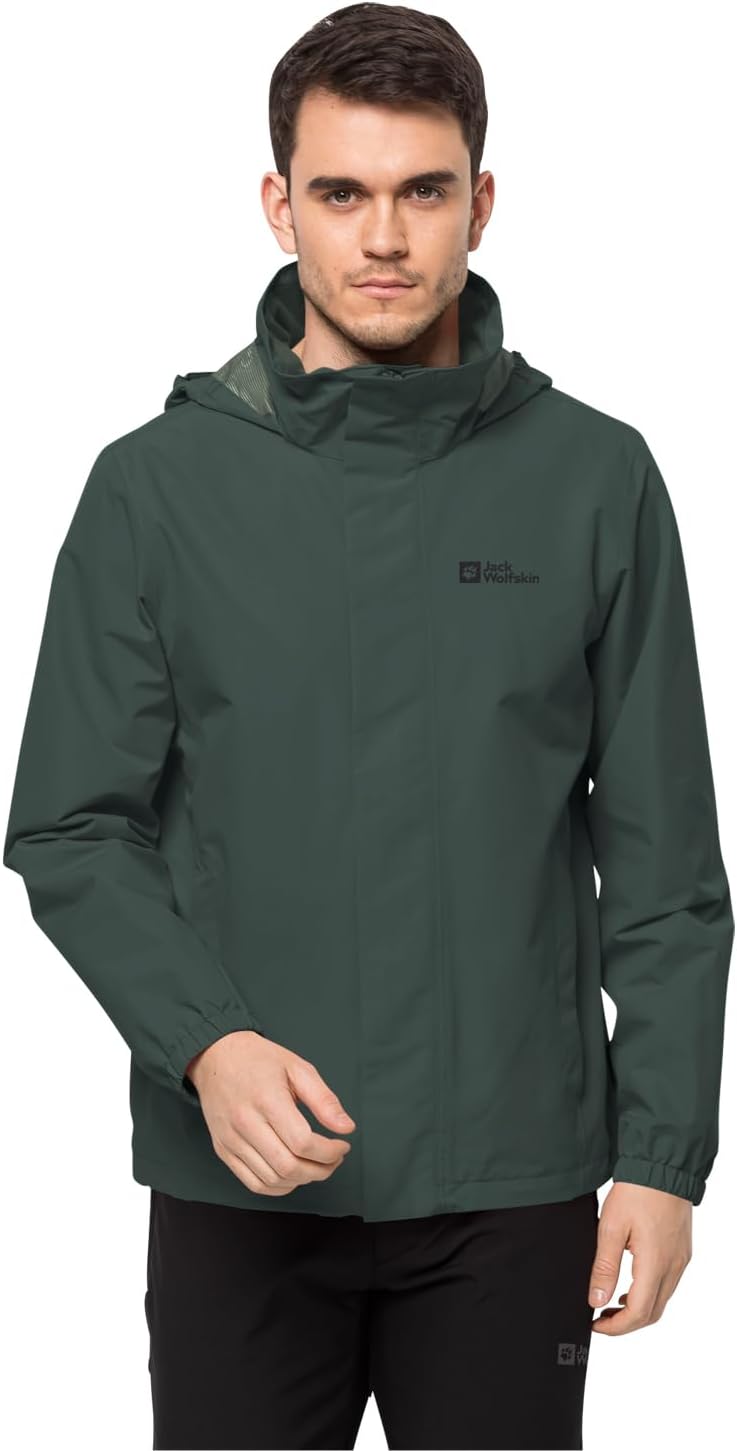 Jack Wolfskin Herren Stormy Point 2l Jkt M Jacket Schwarz S, Schwarz S