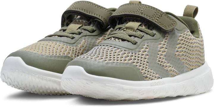 Hummel Unisex Kinder Actus Recycled Jr Sneaker, Deep Lichen Green, 34 EU