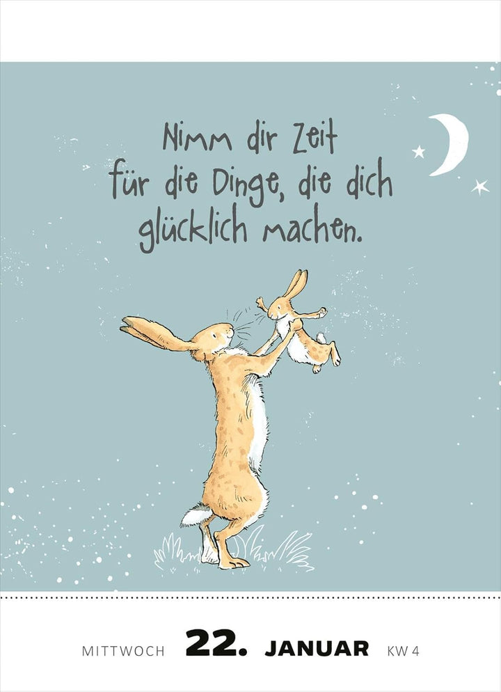 Abreisskalender Weisst du eigentlich, wie lieb ich dich hab? 2025: 365 Tage liebevolle Botschaften f