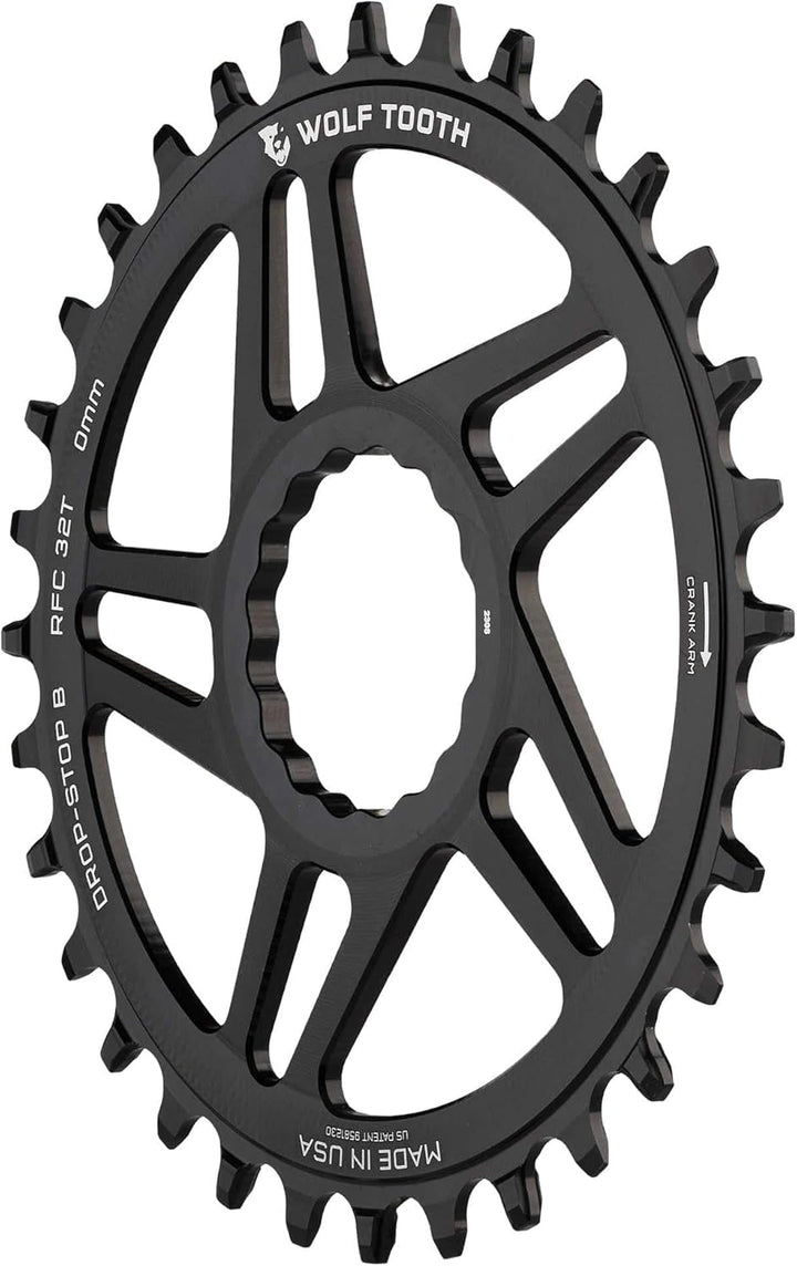 Wolf Tooth Race Face Teller, Unisex, für 28 Schwarz, 28 Schwarz