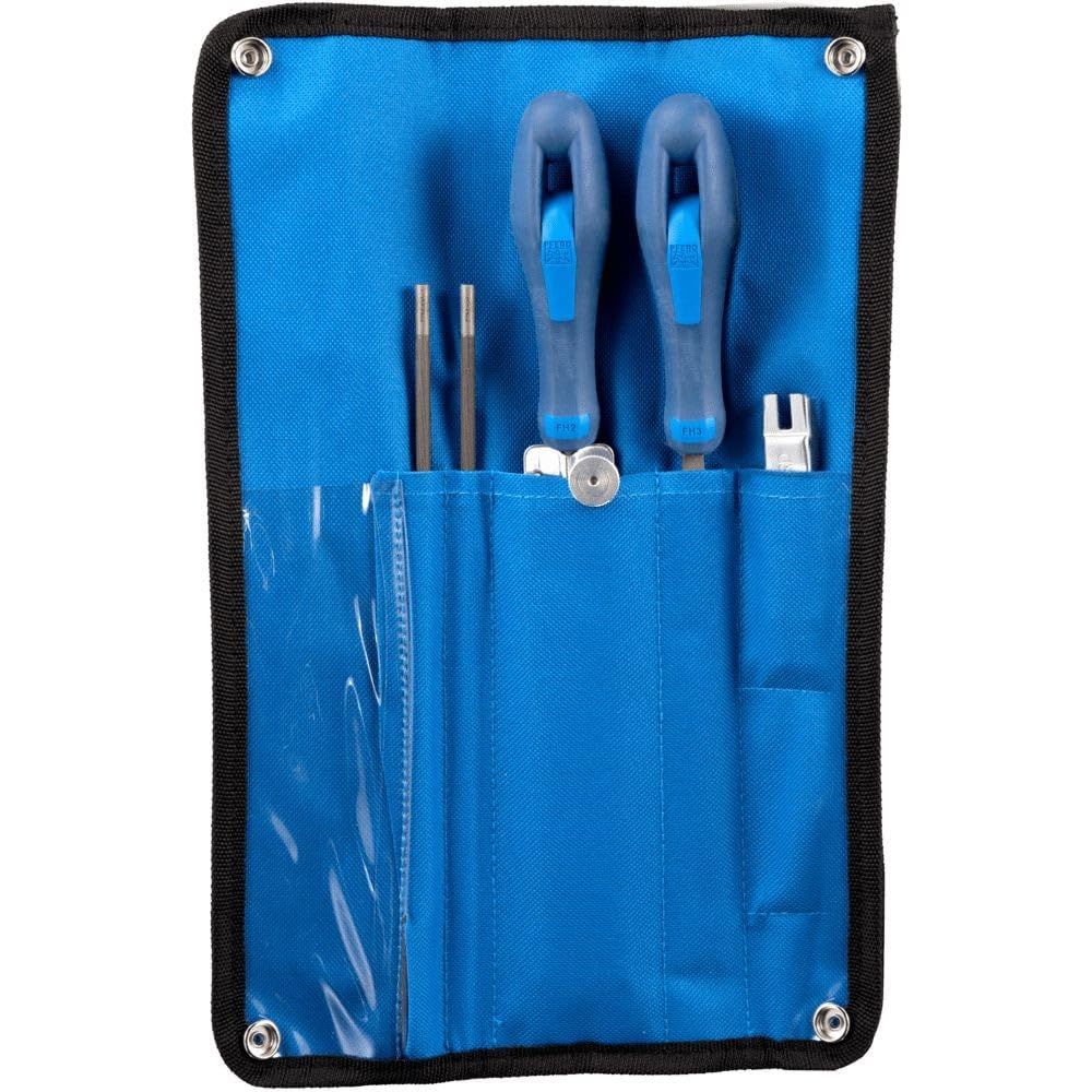 PFERD Schärffeilen SET CS-SLS-4,8 in Rolltasche | Durchmesser 4,8 mm| 3/16" Für Kettenteilung .325“|