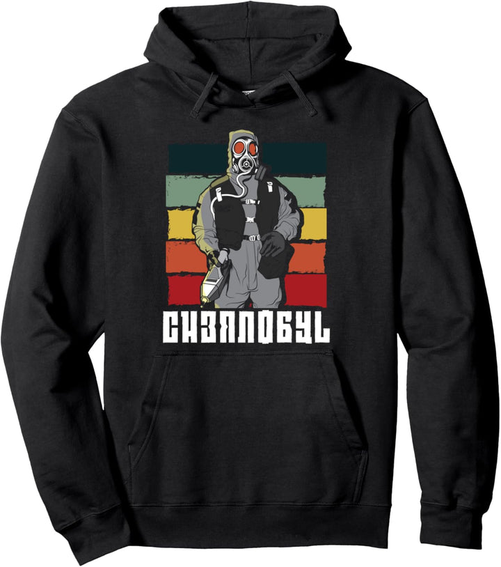 Vintage Tschernobyl 1986 Memorial Nuclular Pullover Hoodie