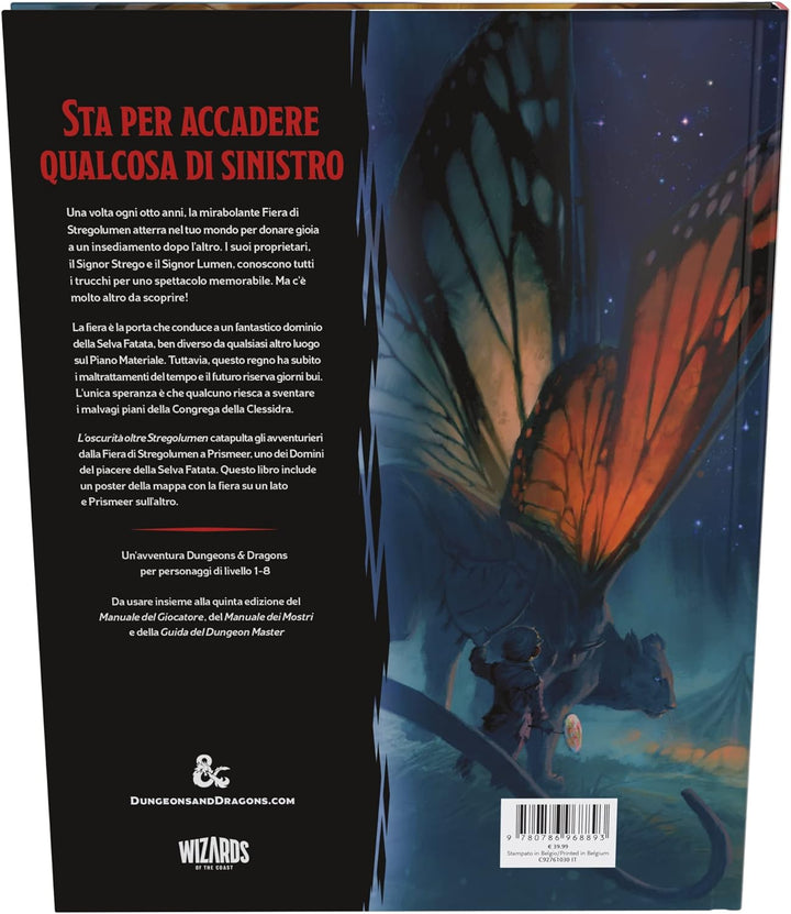 Wizards Of The Coast Dungeons & Dragons RPG Abenteuerbuch L'Oscurità Oltre Stregolumen *Italien*