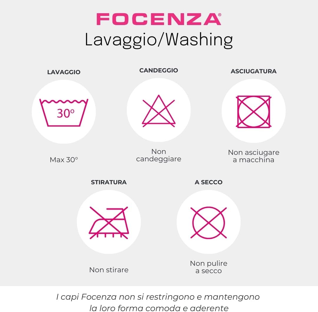 FOCENZA Bandeau Top Spitze Für Damen, Nahtlose Technologie, Einheitsgrösse für alle, Made in Italy E