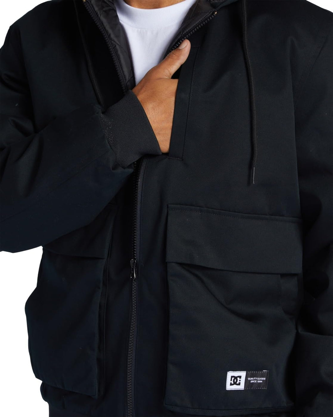 DC Shoes Herren Klettern Padded Winddicht S Schwarz, S Schwarz