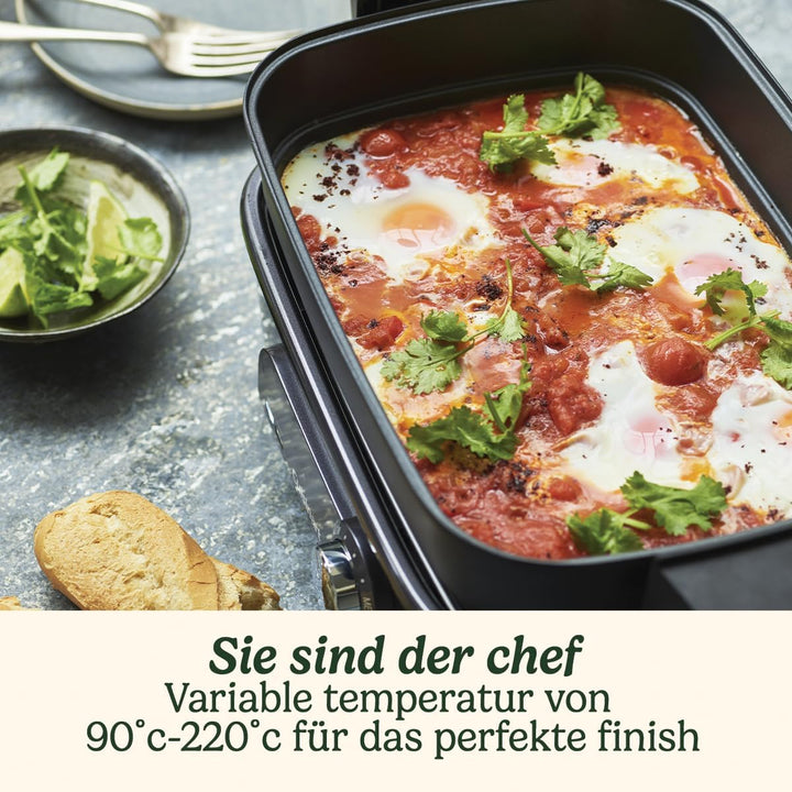 Cuisinart Cooking, 5-in-1 Multikocher zum Grillen, Anbraten, Dämpfen, Simmern und Kochen, Multicooke