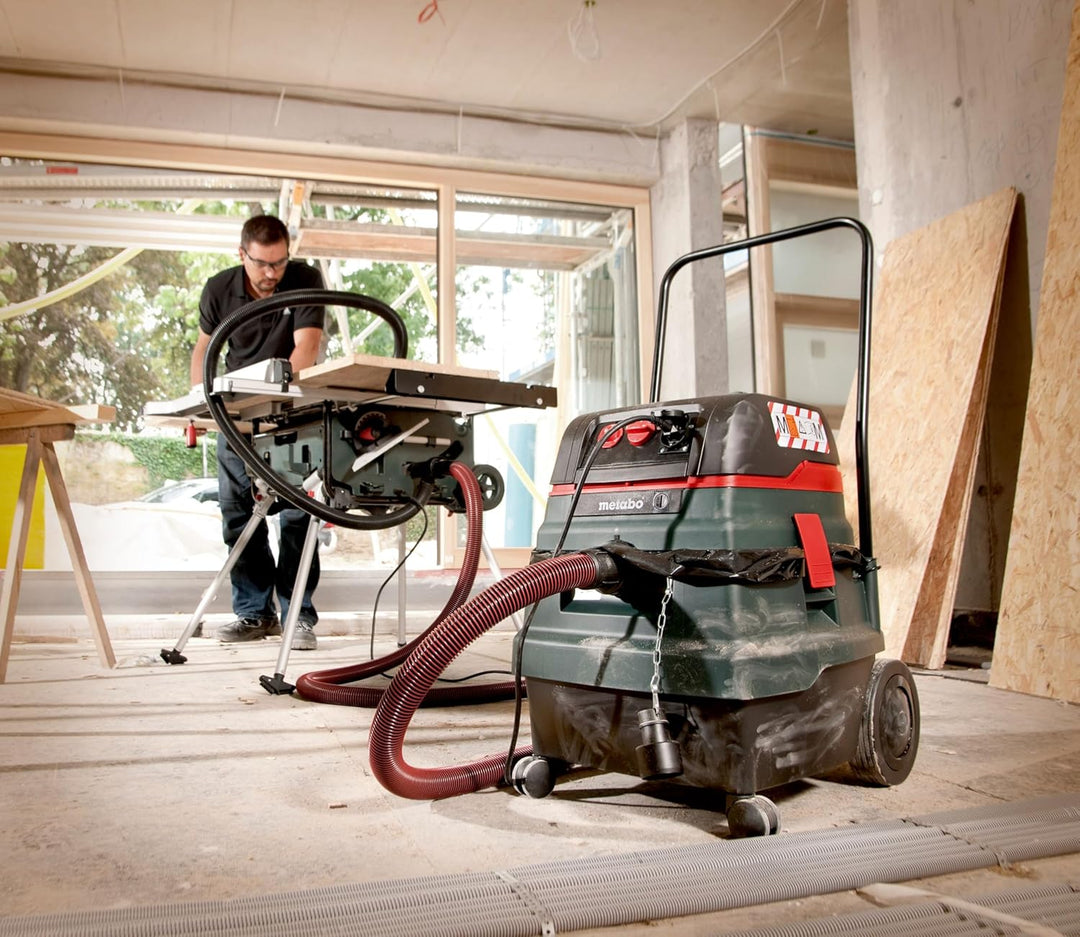metabo Allessauger ASR 50 M SC - 1400 W Nass-/Trockensauger, 50 l, 4380 l/min Luftleistung, 270 hPa