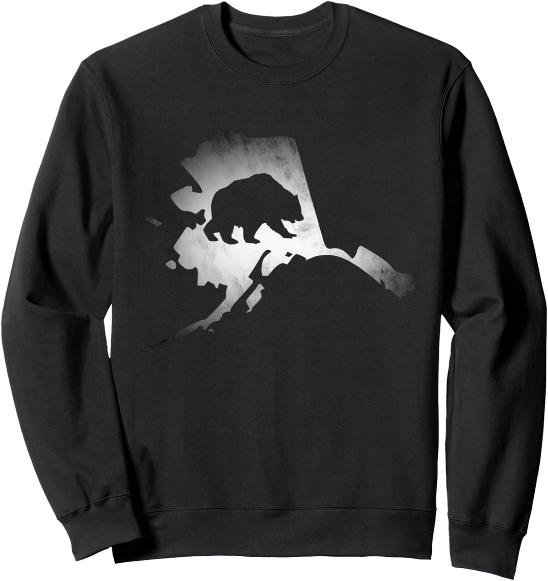 Alaska Schwarzbärenjagd Sweatshirt