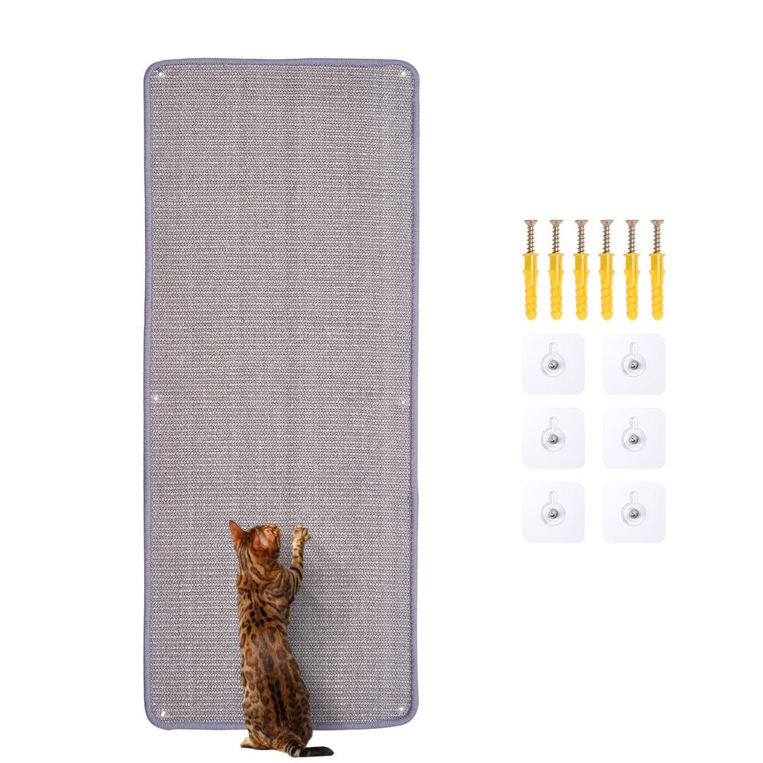 1 Stück Kratzmatte Katze 40x100CM Kratzbretter Natürliche Sisal Kratzmatte Katzenkratzmatte Kratzsch