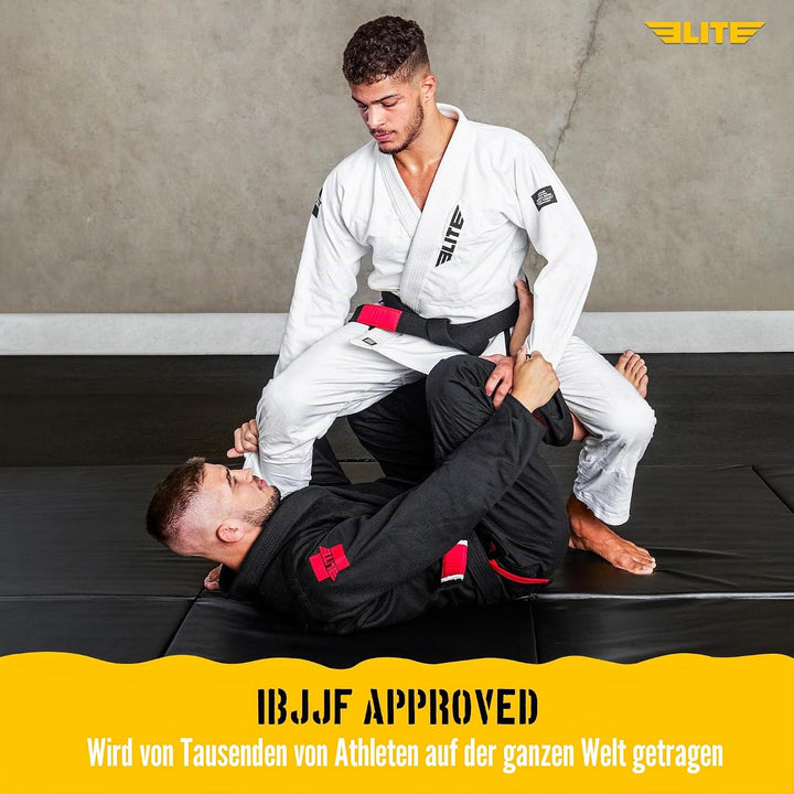 Elite Sports BJJ GI für Herren IBJJF Kimono BJJ Jiujitsu GIS W/sanforisierter Stoff & Gürtel (Siehe