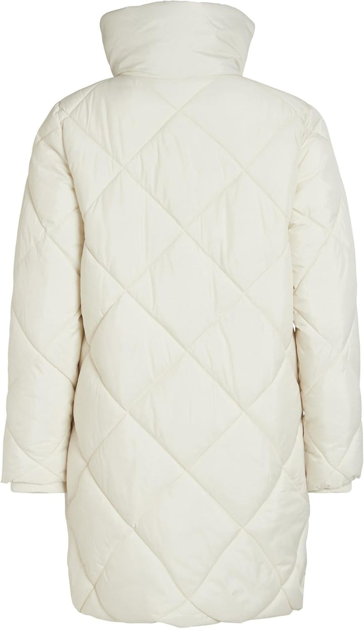 Vila Damen Viadaya New Quilt Jacket/Su-Noos Steppjacke 40 Birch, 40 Birch