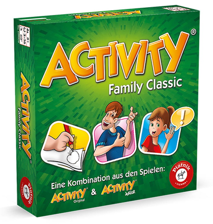 Piatnik 6050 Activity - Family Classic Der Spieleklassiker als Familien Version Junior und Originalk
