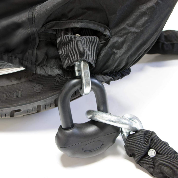 Dowco Guardian 50006-02 WeatherAll Plus Motorradabdeckung, wasserdicht, für drinnen und draussen, Sc