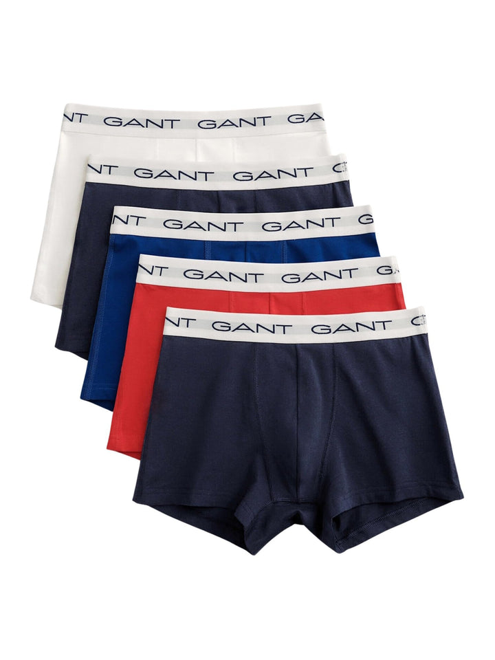 GANT Herren Trunk 5ER Pack XXL Multicolor, XXL Multicolor