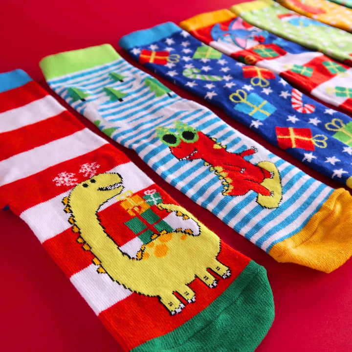 Oddsocks Adventskalender 24 Socken in 30,5-38,5 - Strumpf