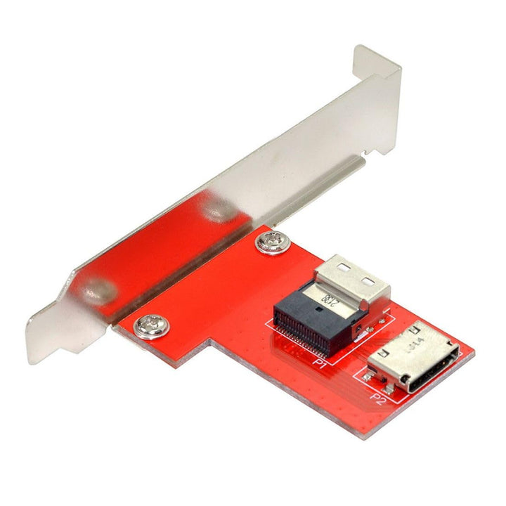 ChenYang CY Slimline SAS SFF-8654 PCI-Express 4.0 zu Oculink SFF-8611 SFF-8612 PCBA-Buchsenadapter m