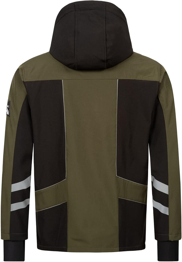 Rock Creek Herren Softshell Jacke Outdoor H-287 S Dunkelgrün, S Dunkelgrün