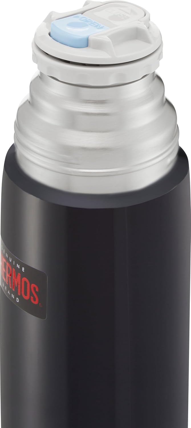 Thermos Light & Compact Flask, 350ml, Midnight Blue Blau Einzelbett, Blau Einzelbett