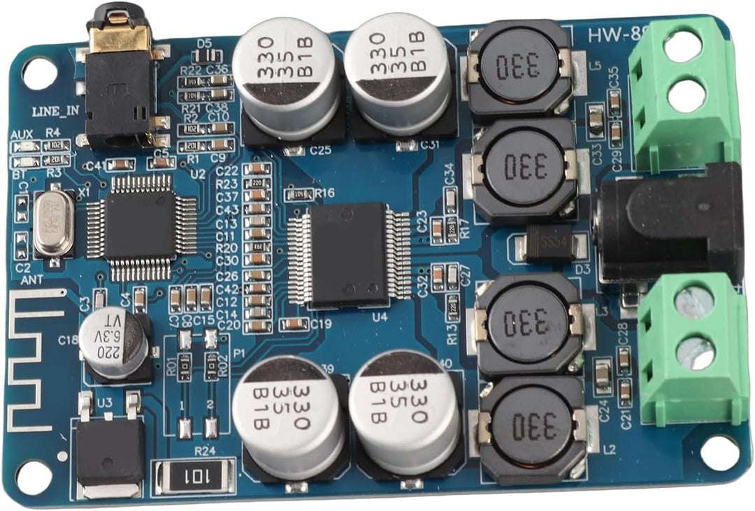 Audio-Leistungsverstärkerplatine TDA7492P Bluetooth V2.1 Dual Channel 2x25W Amplifier mit AUX Interf