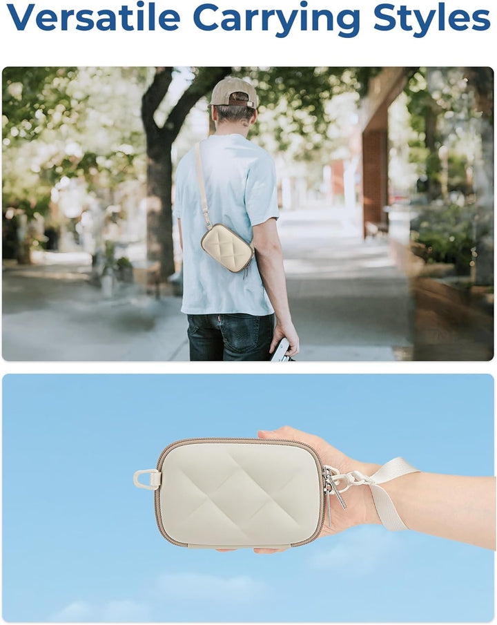 bagsmart Kameratasche Kleine Digitalkamera Tasche kompatibel Fotokamera Tasche mit 2 Tragemöglichkei