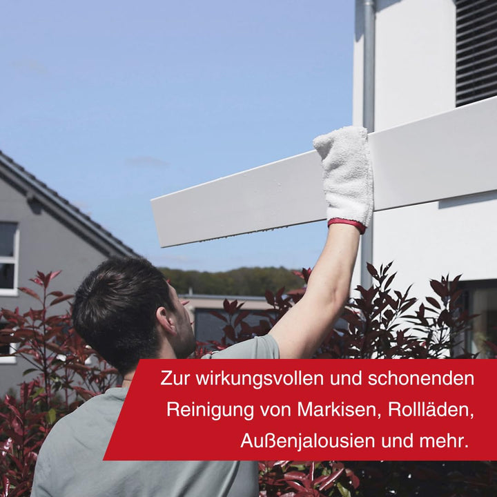 warema Reinigungshandschuh | zur Reinigung von Jalousien, Lamellen und Raffstoren | hochwertiger Put