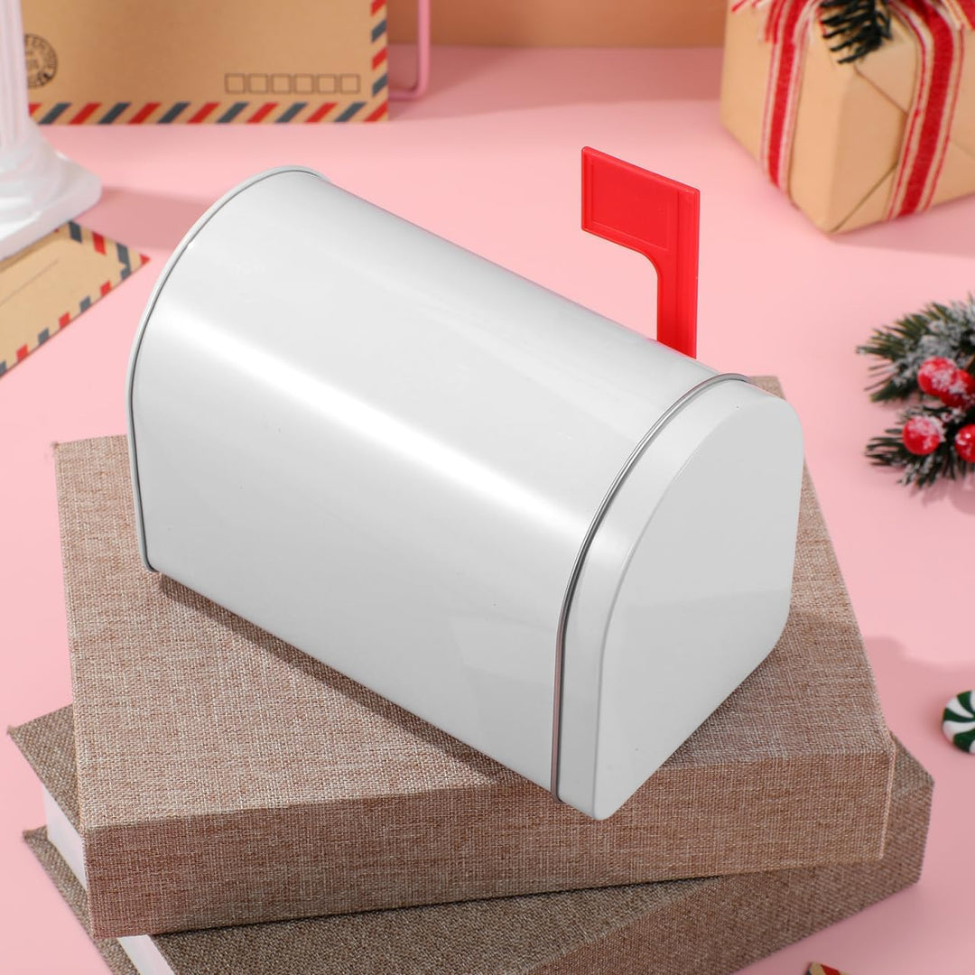 1 PCS Amerikanischer Briefkasten Klein, Mailbox Kinder Spielhaus Zubehör Set, Mini Postkasten aus We