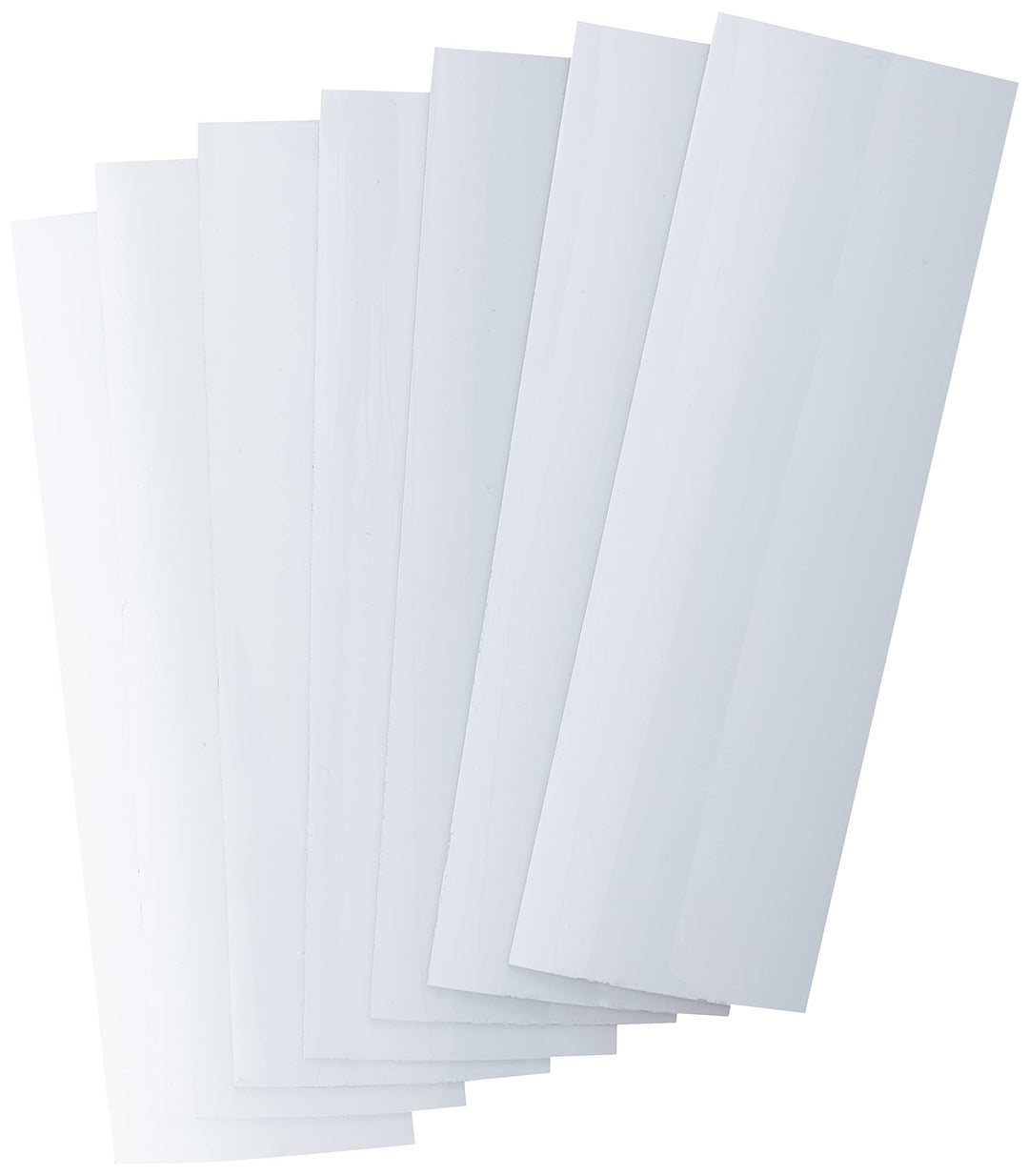 First4magnets MFL12040(GWD)-10 Flexible magnetische Etiketten mit glänzend weiss trocken wischen Obe