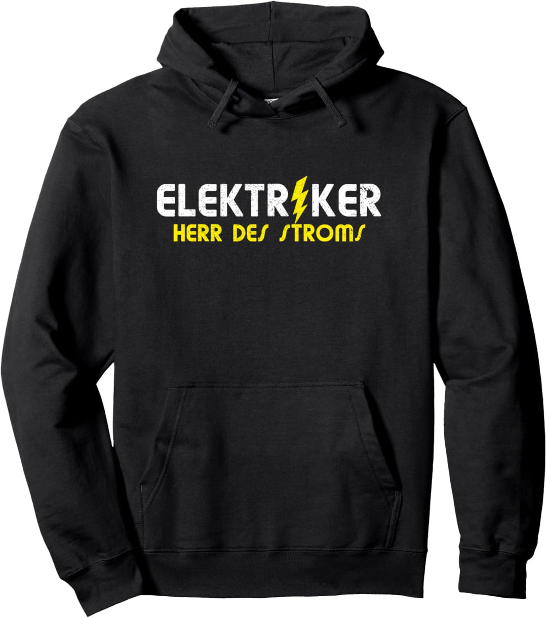 Elektriker Herr Des Stroms I Elektriker Pullover Hoodie
