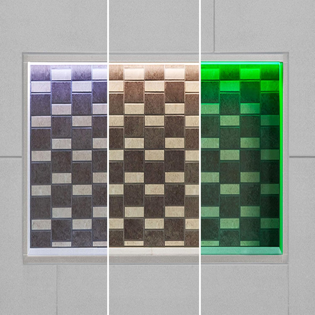 Schlüter® KERDI BOARD NLT Wandnische mit Liprotec-LED (305 x 508 x 89, warmweiss) 305 x 508 x 89 War