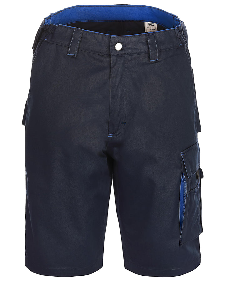 TMG Arbeitsshorts Herren Finesse - leichte Cargo Bundhose kurz aus robustem Baumwoll-Polyester-Mix m