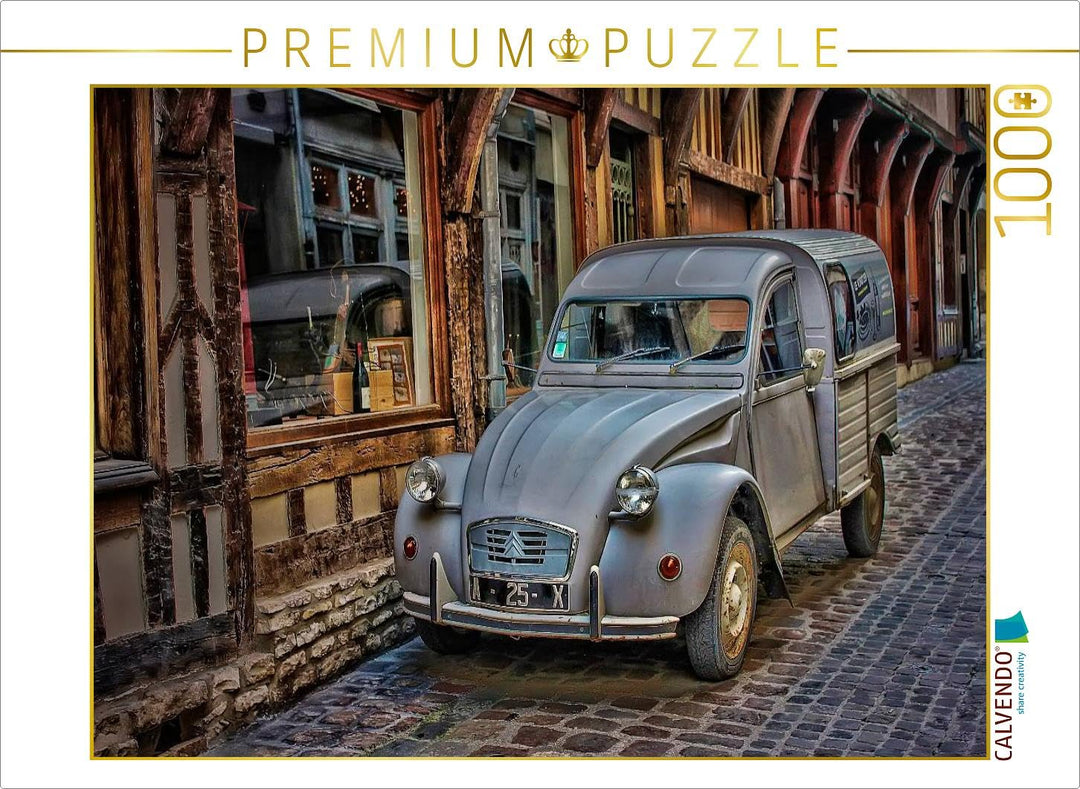 CALVENDO Puzzle Citroën 2CV - die Ente - 1000 Teile Foto-Puzzle für glückliche Stunden, 1000 Teile