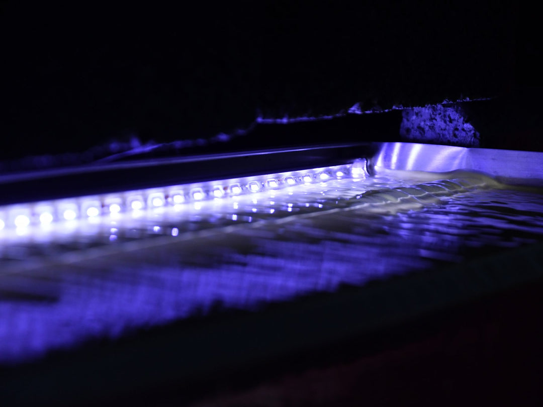 Köhko LED-Beleuchtung Leiste 15 cm wasserdicht für Wasserfall Alberta (15-150 cm), 15 CM Led-leiste